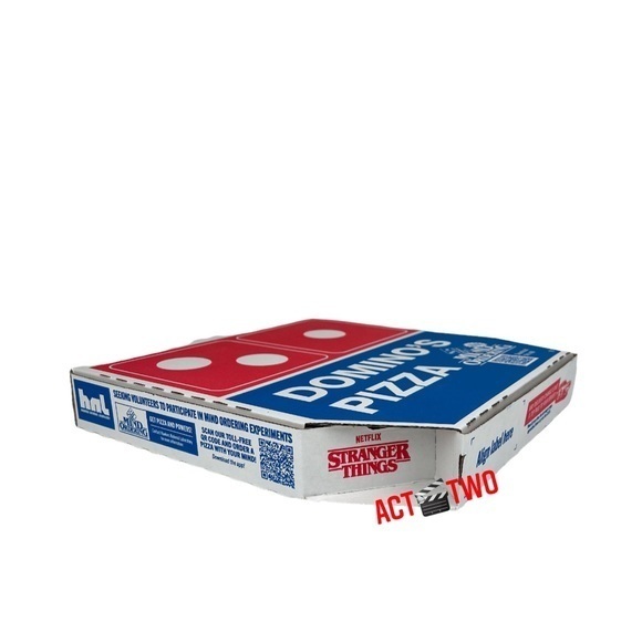 Domino’s Pizza Stranger Things Netflix‎ Limited Edition 80’s Retro Box NEW - Picture 3 of 10